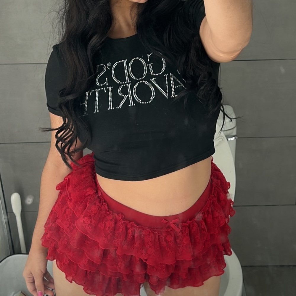 God’s favorite classic crop top